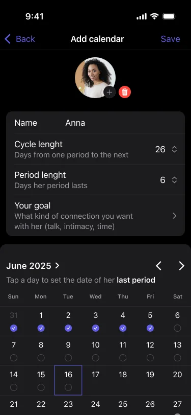 HerMood screenshot